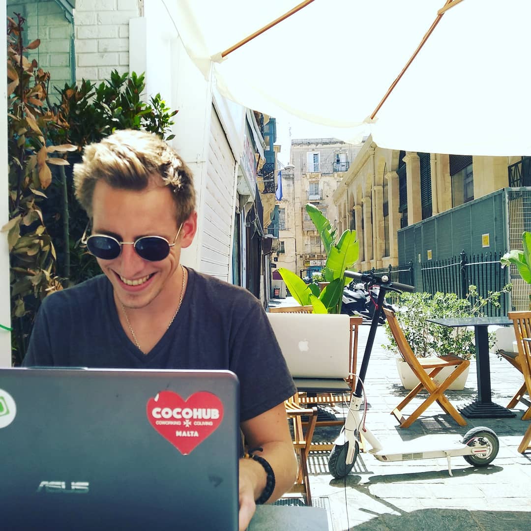 Devenir digital nomad a malte.
